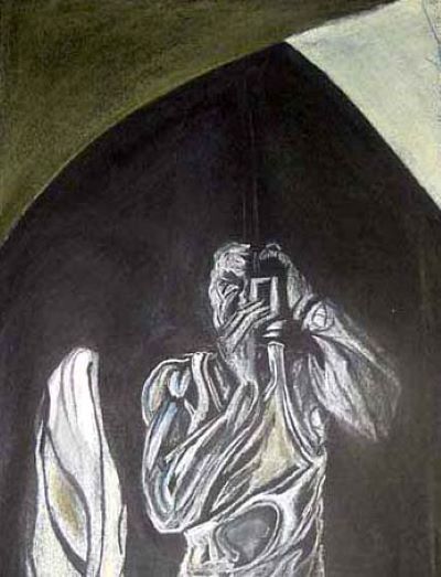 Self Portrait in Mirror